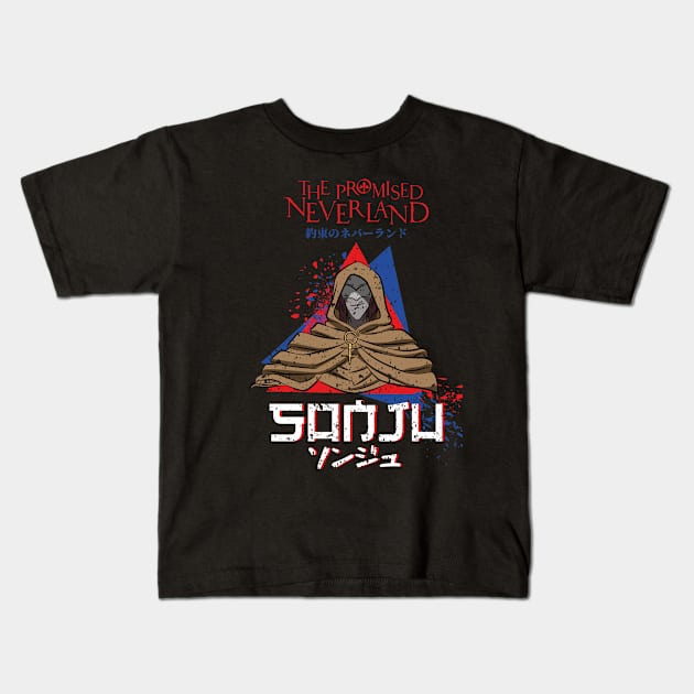 THE PROMISED NEVERLAND: SONJU (GRUNGE STYLE) Kids T-Shirt by FunGangStore